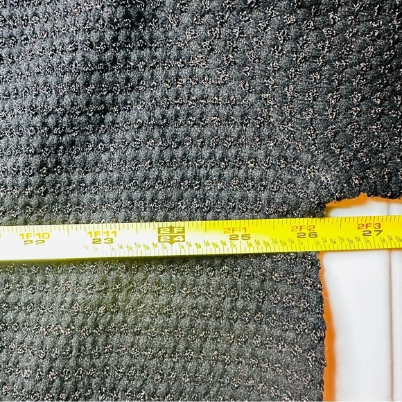 Love For Humanity Black Label Women’s Sz Large Black & Gold Long Sleeve Cardigan - Picture 8 of 9